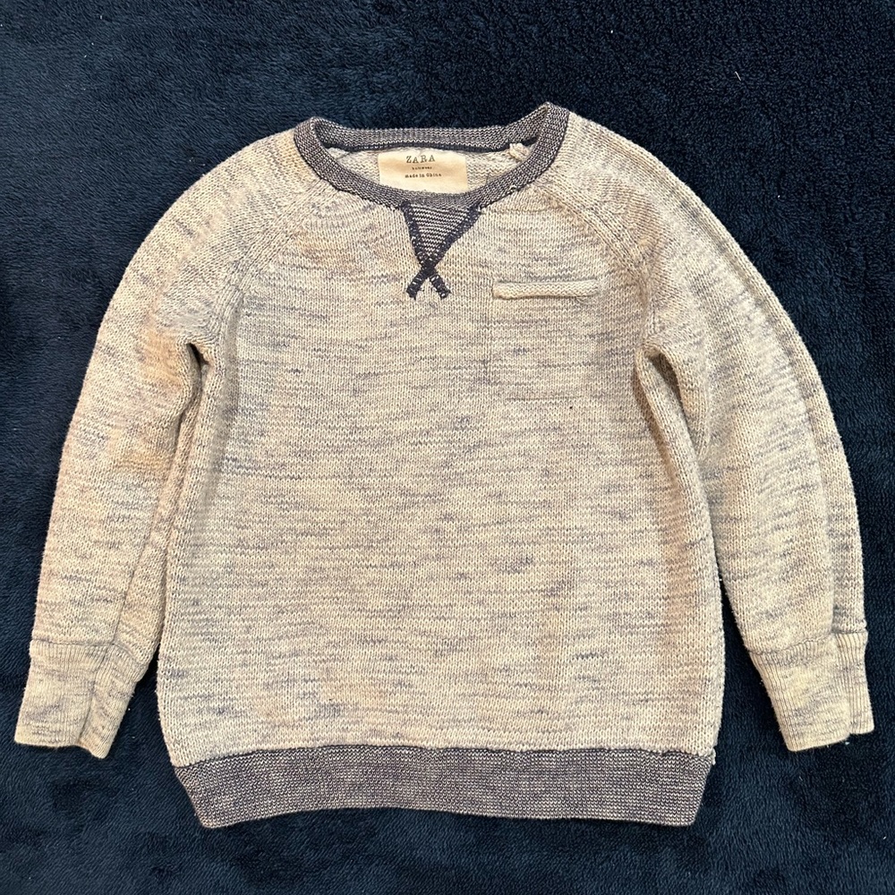 Unisex Zara sweatshirt for kids, size 4 - Picture 4 of 4